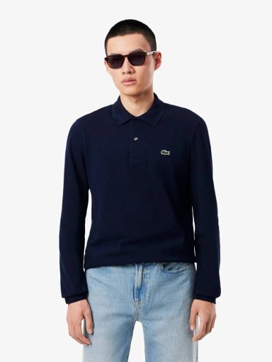 POLO MANGA LARGA ALGODÓN HOMBRE LACOSTE