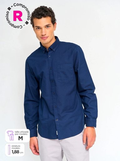 CAMISA MANGA LARGA HOMBRE NAVIGATA BOXFOSOL - 1