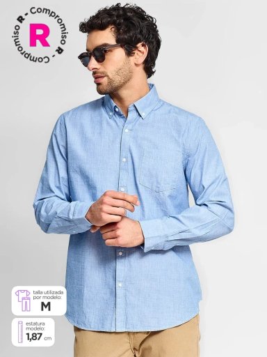 CAMISA MANGA LARGA HOMBRE NAVIGATA - 1