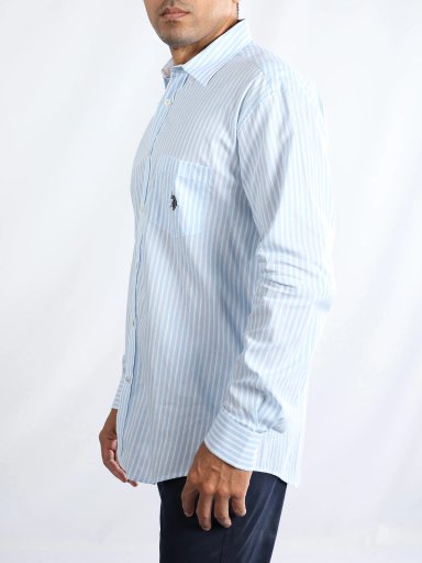 CAMISA MANGA LARGA ALGODÓN HOMBRE US POLO - 3