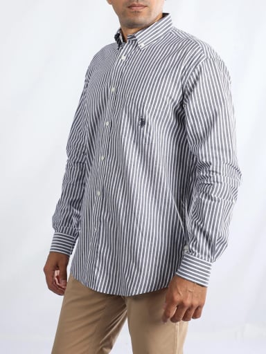 CAMISA MANGA LARGA ALGODÓN HOMBRE US POLO - 3