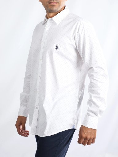 CAMISA MANGA LARGA ALGODÓN HOMBRE US POLO - 2