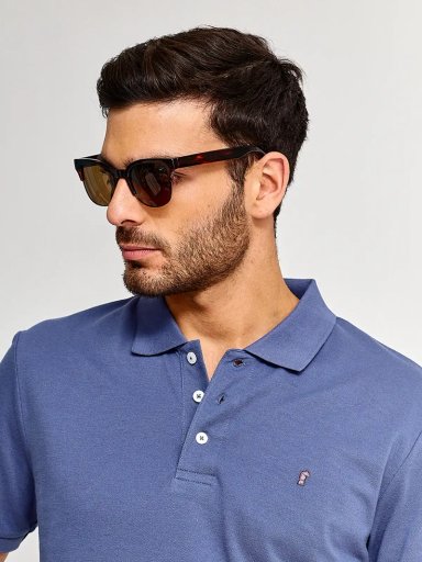 POLO MANGA CORTA HOMBRE KENNETH STEVENS PIQUÉ - 3