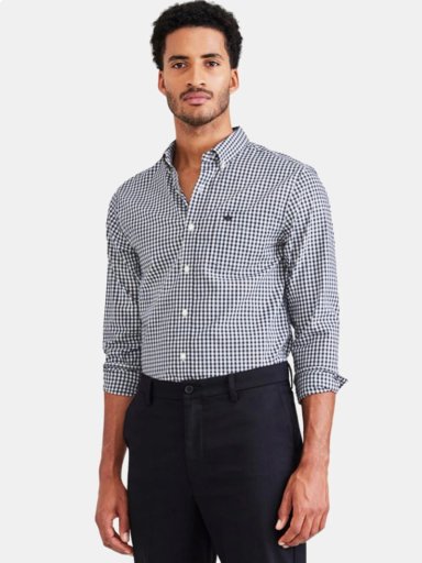 CAMISA MANGA LARGA ALGODÓN HOMBRE DOCKERS SIGNATURE STAIN