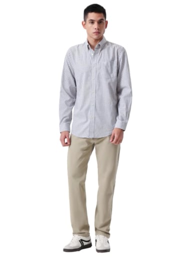 CAMISA MANGA LARGA ALGODÓN HOMBRE DOCKERS SIGNATURE STAIN - 4