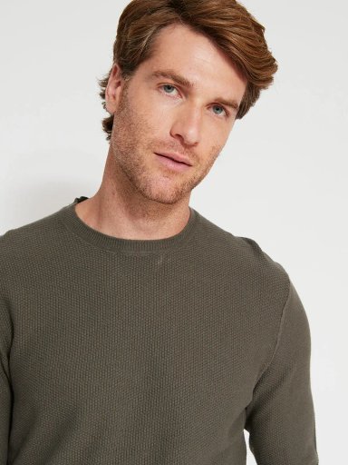 SWEATER HOMBRE CACHAREL CUELLO REDONDO CNECK - 3