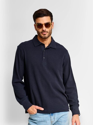 POLO MANGA LARGA HOMBRE NAVIGATA CLOE - 1