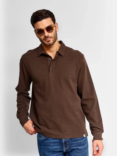 POLO MANGA LARGA HOMBRE NAVIGATA CLOE - 1