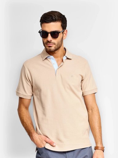 POLO MANGA CORTA HOMBRE CACHAREL CUEOX - 1