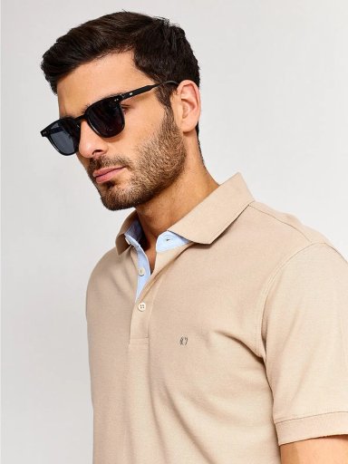 POLO MANGA CORTA HOMBRE CACHAREL CUEOX - 3