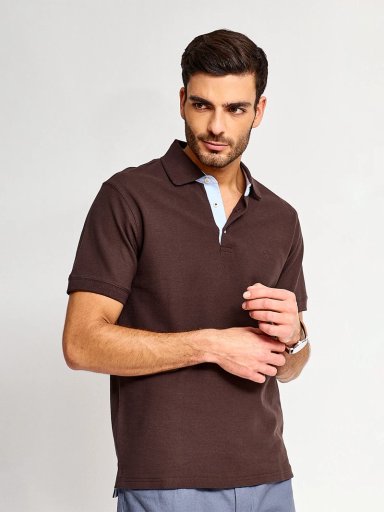 POLO MANGA CORTA HOMBRE CACHAREL CUEOX - 1