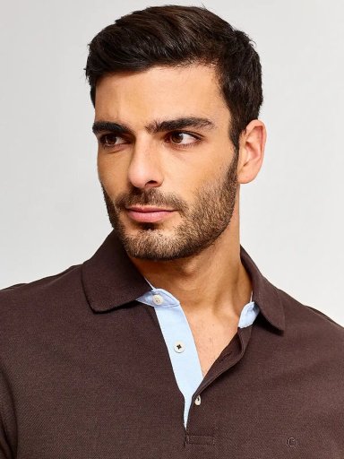 POLO MANGA CORTA HOMBRE CACHAREL CUEOX - 3