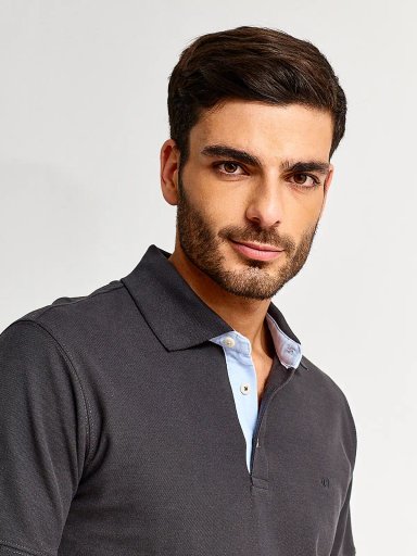 POLO MANGA CORTA HOMBRE CACHAREL CUEOX - 3