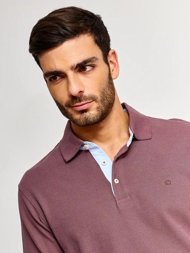 POLO MANGA CORTA HOMBRE CACHAREL CUEOX - 3