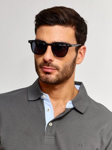 POLO MANGA CORTA HOMBRE CACHAREL CUEOX - 3