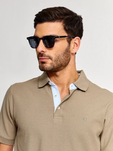 POLO MANGA CORTA HOMBRE CACHAREL CUEOX - 3