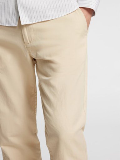 PANTALÓN ALGODÓN STRAIGHT HOMBRE SELECTED MILES - 2