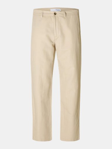 PANTALÓN ALGODÓN STRAIGHT HOMBRE SELECTED MILES - 4