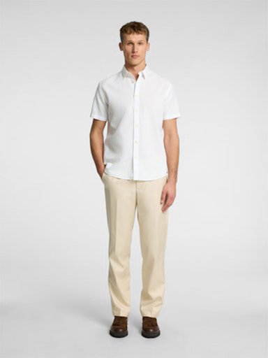 CAMISA MANGA CORTA ALGODÓN HOMBRE SELECTED - 3