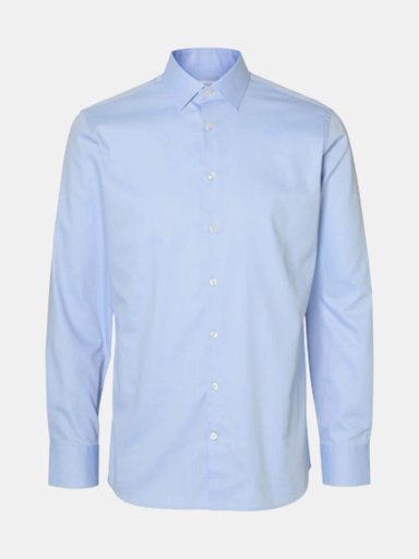 CAMISA MANGA LARGA ALGODÓN HOMBRE SELECTED