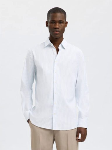 CAMISA MANGA LARGA ALGODÓN HOMBRE SELECTED - 1