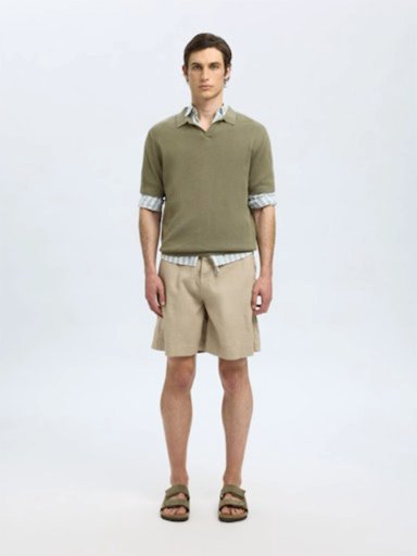 POLO MANGA CORTA ALGODÓN HOMBRE SELECTED - 3