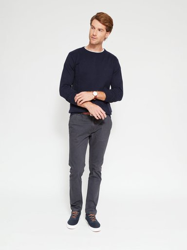 SWEATER HOMBRE NAVIGATA BÁSICO CUELLO REDONDO CN BAS - 4