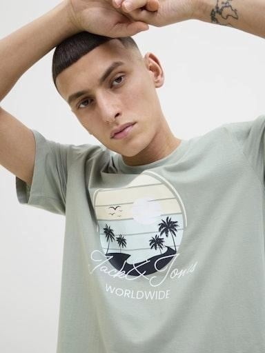 POLO MANGA CORTA ALGODÓN HOMBRE JACK & JONES 12269418 - 1