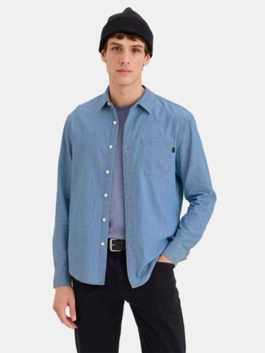 CAMISA MANGA LARGA ALGODÓN HOMBRE DOCKERS