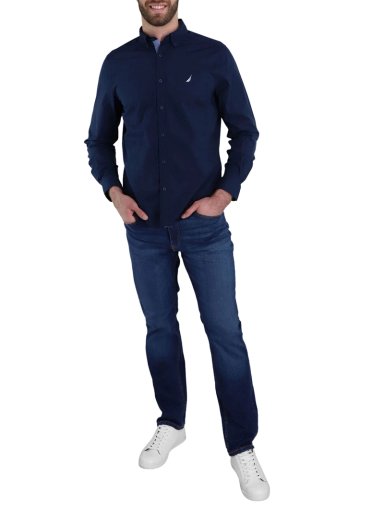 CAMISA MANGA LARGA HOMBRE NAUTICA W74V01-4NV - 3