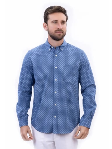 CAMISA MANGA LARGA HOMBRE NAUTICA W55906-4UB - 1