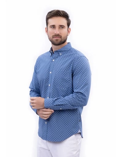 CAMISA MANGA LARGA HOMBRE NAUTICA W55906-4UB - 3