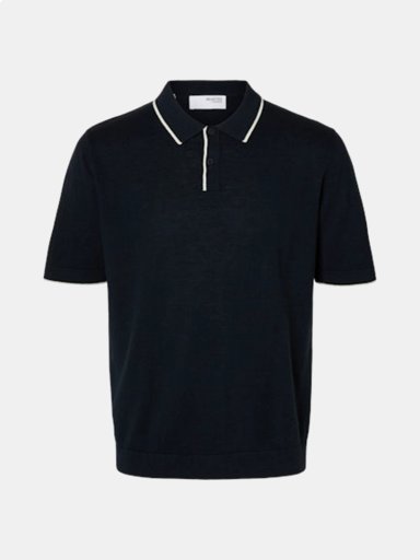 POLO MANGA CORTA HOMBRE SELECTED SLHMATTIS - 5