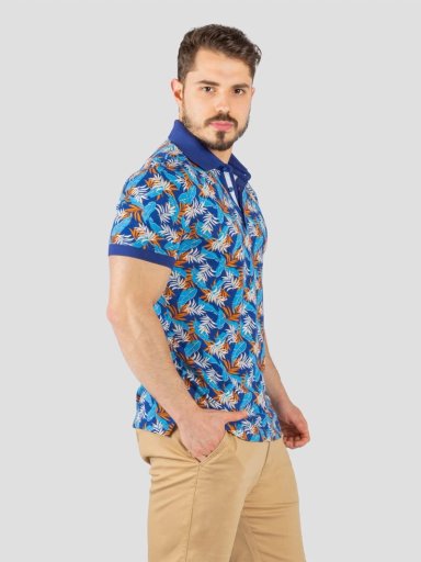 POLO MANGA CORTA HOMBRE JOHN HOLDEN FULLCOBERT J11447 - 3