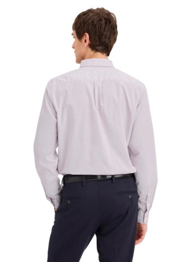 CAMISA MANGA LARGA HOMBRE DOCKERS SIGNATURE MORADO - 2