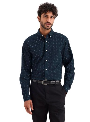 CAMISA MANGA LARGA HOMBRE DOCKERS SIGNATURE AZUL