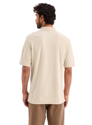 POLERA MANGA CORTA HOMBRE DOCKERS PIQUE CAQUI - 2