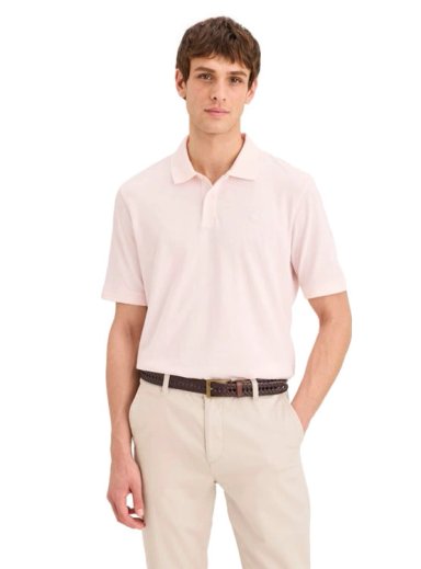 POLERA MANGA CORTA HOMBRE DOCKERS PIQUE ROSADO