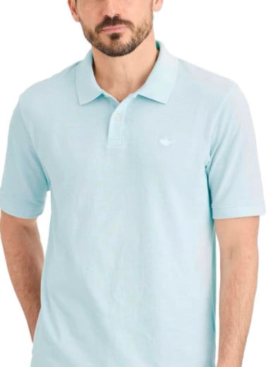 POLERA MANGA CORTA HOMBRE DOCKERS PIQUE AZUL - 4