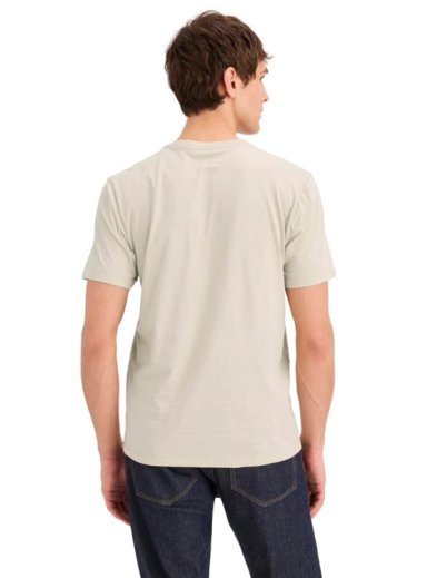POLERA MANGA CORTA HOMBRE DOCKERS CREWNECK BEIGE - 4