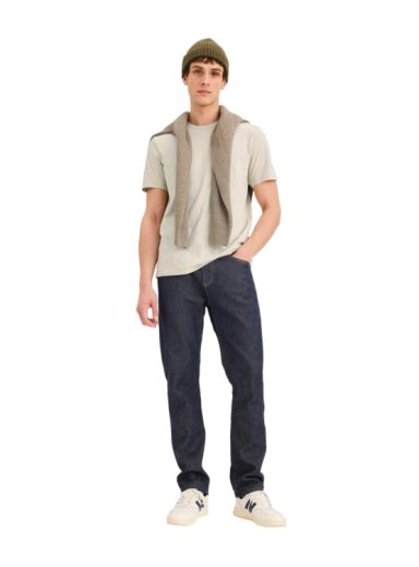 POLERA MANGA CORTA HOMBRE DOCKERS CREWNECK BEIGE