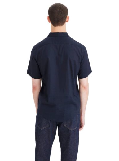 CAMISA MANGA CORTA HOMBRE DOCKERS ULTIMATE AZUL - 3