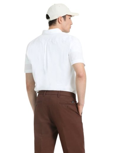 CAMISA MANGA CORTA HOMBRE DOCKERS SIGNATURE BLANCO - 4