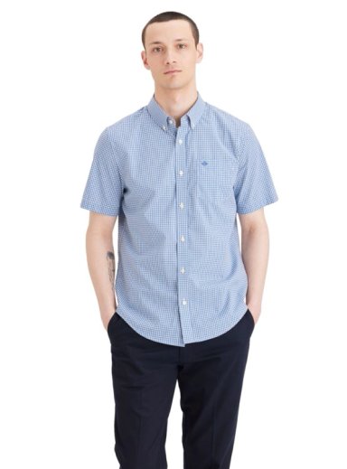 CAMISA MANGA CORTA HOMBRE DOCKERS SIGNATURE AZUL