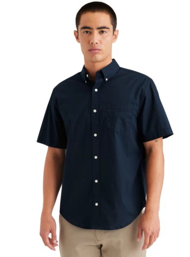 CAMISA MANGA CORTA HOMBRE DOCKERS SIGNATURE AZUL