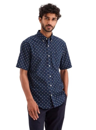 CAMISA MANGA CORTA HOMBRE DOCKERS SIGNATURE AZUL