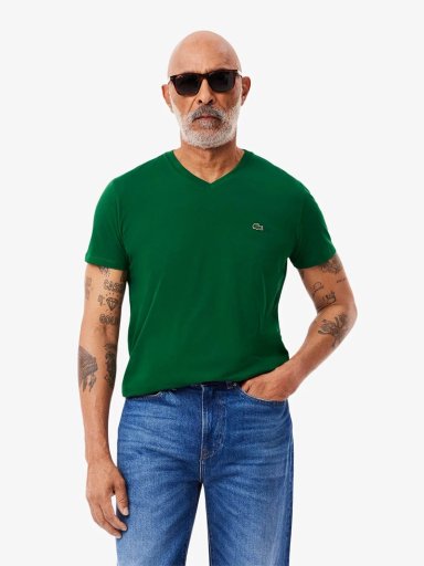 POLO MANGA CORTA ALGODÓN HOMBRE LACOSTE - 1