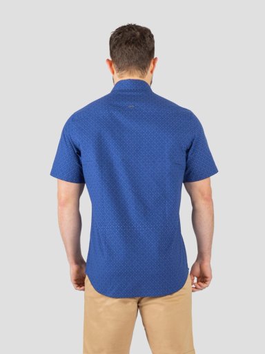 CAMISA MANGA CORTA ALGODÓN HOMBRE JOHN HOLDEN 9CY468 - 2