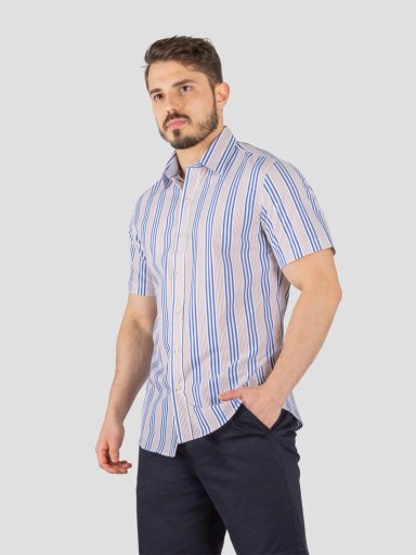 CAMISA MANGA CORTA ALGODÓN HOMBRE JOHN HOLDEN 9CS223 - 3