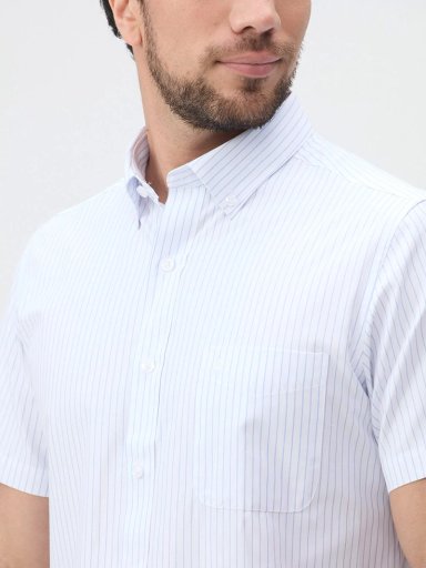 CAMISA MANGA CORTA ALGODÓN HOMBRE JOHN HOLDEN 9CC058 - 3